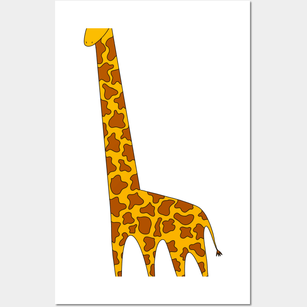 Giraffe Wall Art by novabee